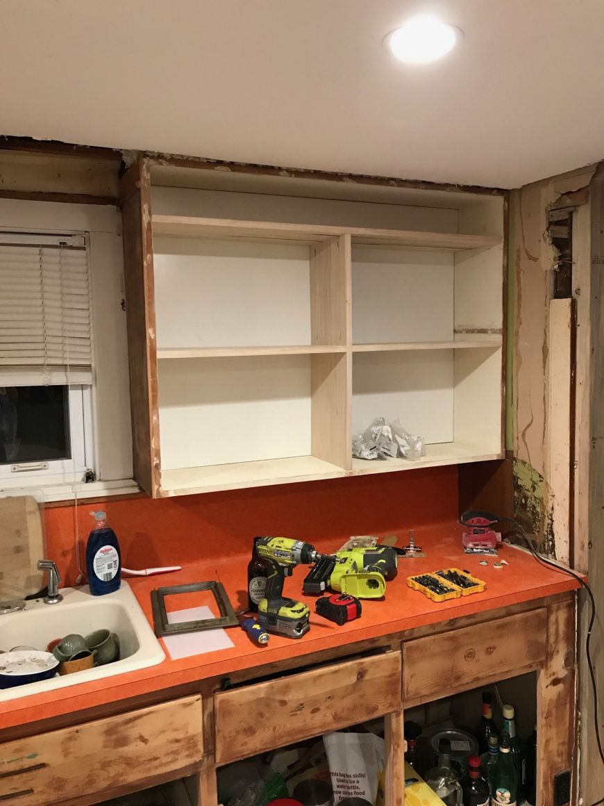 kitchen remodel DIY