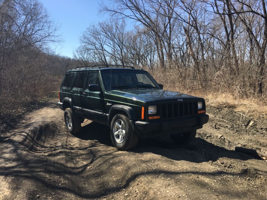 jeep cherokee xj stock flex offroad 4x4